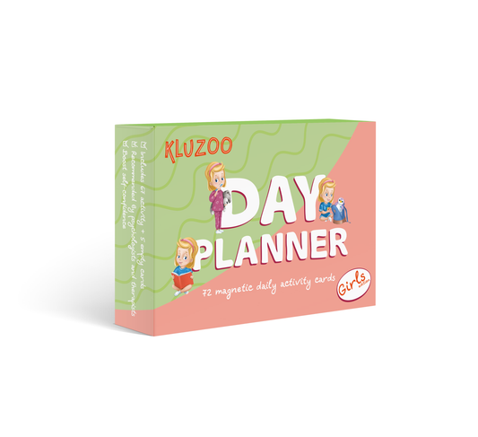 Day planner routine cards for girls